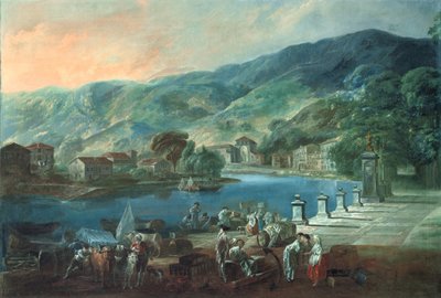 Ansicht von El Arenal in Bilbao von Luis Paret y Alcazar